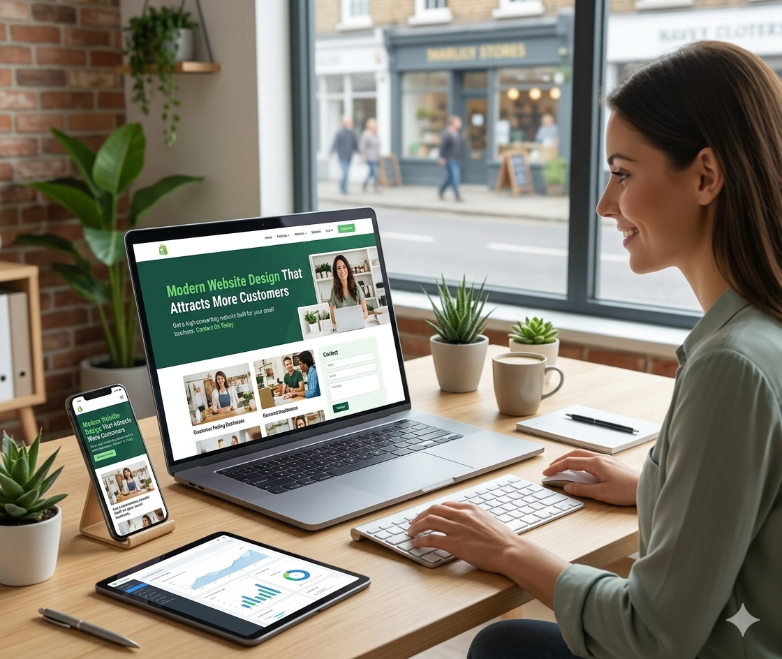 Modern Website Design That Attracts More Customers