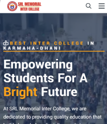 College website